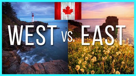 west coast vs east coast canada